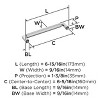 Amerock Balata Pull for Cabinets, Drawers, and Furniture - 3 of 4