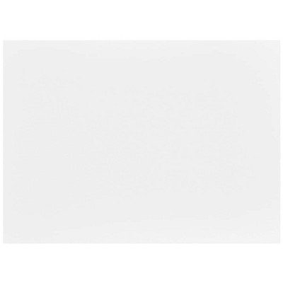 JAM Paper Blank Flat Note Cards A7 Size 5 1/8 x 7 White 1751006I