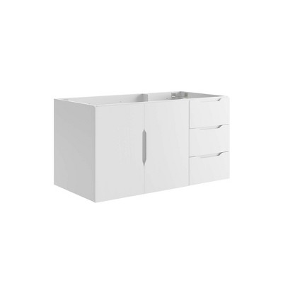 Modway Vitality 36Inch Bathroom Vanity Cabinet (Sink Basin Not Included)