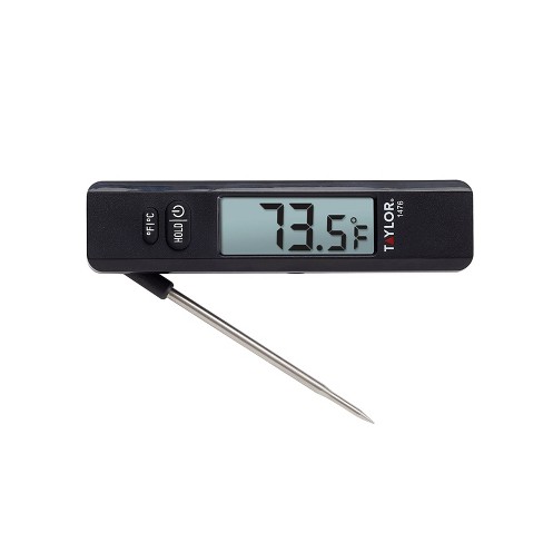 Taylor Compact Digital Folding Probe Kitchen Meat Cooking Thermometer :  Target