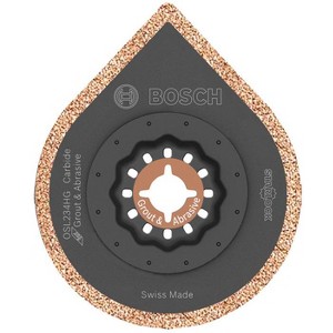 Bosch Starlock 2-1/2 in. X 4 in. L Carbide Grout Removal Blade 1 pk - 1 of 1