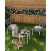 3 Piece Patio Bistro Set, Outdoor Wicker Chairs with Table, Rattan Patio Furniture Set for Outdoor, Patio, Deck, Backyard - 4 of 4