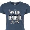 Women's - Marvel - We Are Deadpool Doodles Fitted Graphic T-Shirt - 2 of 3