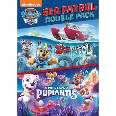 Garganta Virgen Tareas del hogar Paw Patrol: Sea Patrol Double Pack (dvd)(2099) : Target