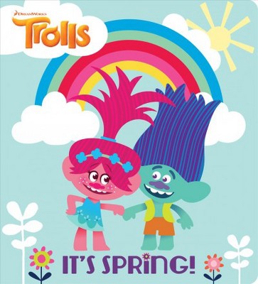 It's Spring! (DreamWorks Trolls) - by  Mary Man-Kong (Board Book)