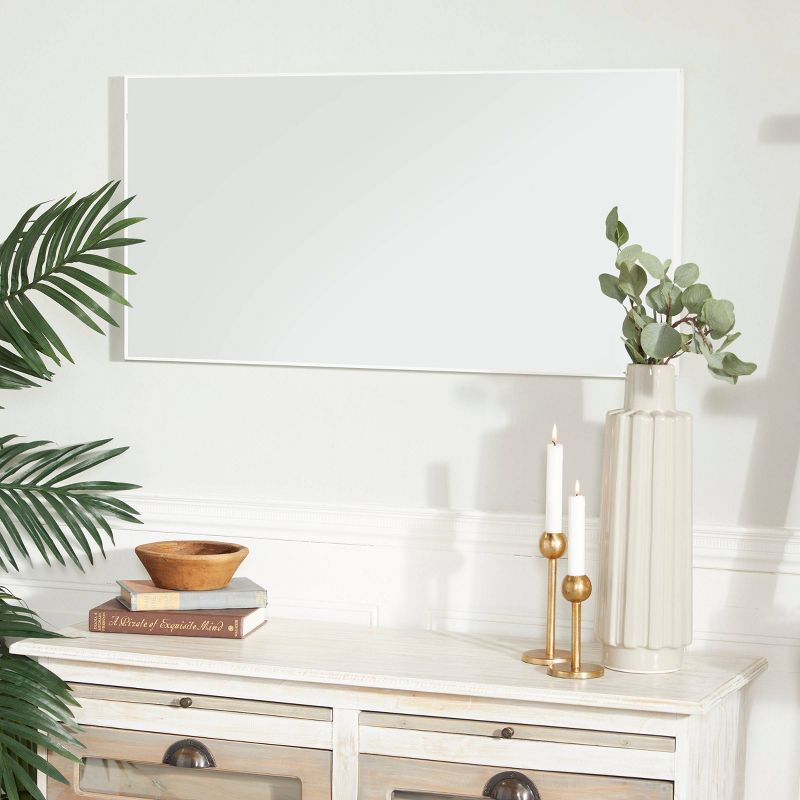 Wood Wall Mirror with Thin Frame – Olivia & May, 2 of 6