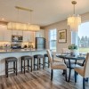 CityFurn 55" 12-Light Modern Gold Rectangular Chandelier Alabaster Kitchen Island Lights - 4 of 4