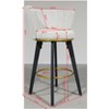 OUTSUPPLY 2 Pcs Modern Bar Stools, Counter Height Swivel Stools with Upholstered Seats, Footrest for Kitchen Island, Home Bar - 2 of 4