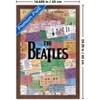 Trends International The Beatles - Tickets Framed Wall Poster Prints - 3 of 4
