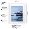 Americanflat 11x14 Floating Frame in White with Polished Glass and Hanging Hardware Included - Also Use 8x10 or 5x7 Photos for Floating Effect - 2 of 4
