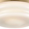 Elk Home Riley 2 - Light Flush Mount in  Satin Brass - 3 of 4