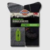 Dickies Men's 6pk Outdoor Navigator Crew Socks - Blue/Orange/Gray 6-12: Midweight Knit, Tagless, Machine Washable - 3 of 4