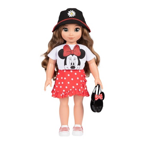 Doll Clothes - Red Polka Dots Dress with Head Band Set Fits American Girl  Doll, My Life Doll and 18 Inch Dolls 