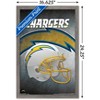 Trends International NFL Los Angeles Chargers - Helmet 19 Framed Wall Poster Prints - 3 of 4