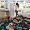 Coucheta Washable Area Rug, Boho Non-Slip Low Pile Rug for Living Room, Bedroom, Nursery, , Multiple sizes and colors - 4 of 4