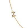 Kendra Scott 14K Gold Over Brass Mini "Z" Initial Pendant Necklace - Gold - 3 of 3