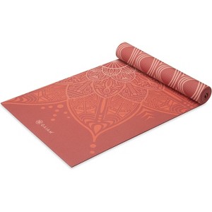 Extra Thick 6mm Yoga Mat, Reversible Non-Slip Print Exercise Mat for All Yoga Types, Pilate - 1 of 4