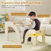 KTMBDW Kids Wood Table and Chair Set, Kids Play Table with 1Chairs, Pieces Kids Study Table for Toddlers, Girls, Boys - 4 of 4