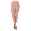 Rekucci Women’s Pull-On Stretch Dress Shorts with Pockets – Stylish & Comfortable Summer Essential - 3 of 4