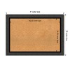 Amanti Art Tuxedo Black Framed Corkboard, Natural Cork - 4 of 4