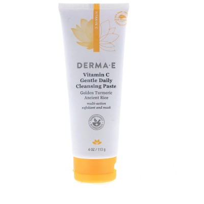Derma-E Vitamin C Gentle Daily Cleansing Paste, 4 oz