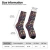 Dsane New Year Cookies Wood Merry Christmas Women Printed Crew Socks Funny Funky Socks Soft Polyester Novelty Gifts for Artists Men - 2 of 4