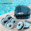 Sportneer 6-Piece Pool Exercise Set - Water Fitness Equipment with Swim Belt, Ankle Weights for Aqua Therapy - 2 of 4