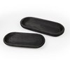 Wooden Dough Bowl Design Tray (Set of 2) - 3 of 4