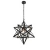 Elegant Lighting Nocturne 1 light black Pendant - 4 of 4