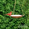 BBH18 18" Hanging  Pure Copper Bird Bath - Good Directions - 2 of 4