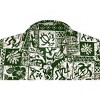 LA LEELA Men's Casual Relaxed Front Pocket Hawaiian Shirts for Men Funny 3XL Shamrock Green_W462 - 3 of 4