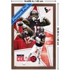 Trends International NFL Houston Texans - Nico Collins 25 Framed Wall Poster Prints - 3 of 4