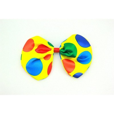 Dress Up America Polka Dot Clown Bow Tie