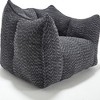 NicBex Memory Foam Bean Bag Sofa with Ultra Plush & Tufted, Cozy Chair Single/2 Seat Sofa for Dorm, Apartment or Living Room - 3 of 4