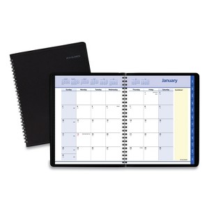 QuickNotes Monthly Planner, 8.75 x 7, Black Cover, 12-Month (Jan to Dec): 2026 - 1 of 4