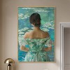 Art Remedy Water Lilies Dress Fashion and Glam Wall Art Framed - 2 of 4