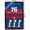 Trends International NBA Philadelphia 76ers - Champions 23 Framed Wall Poster Prints - 3 of 4