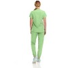 Hey Collection Womens Stretch V-Neck Jogger Scrubs Set, Medical Nursing Tops with Four Pocket Pants - 2 of 4