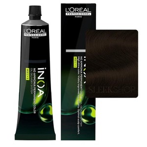 L'Oreal Pro iNOA Coloration Ammonia-Free Permanent Hair Color Dye  - Multicolored Loreal Haircolor Cream - 1 of 3