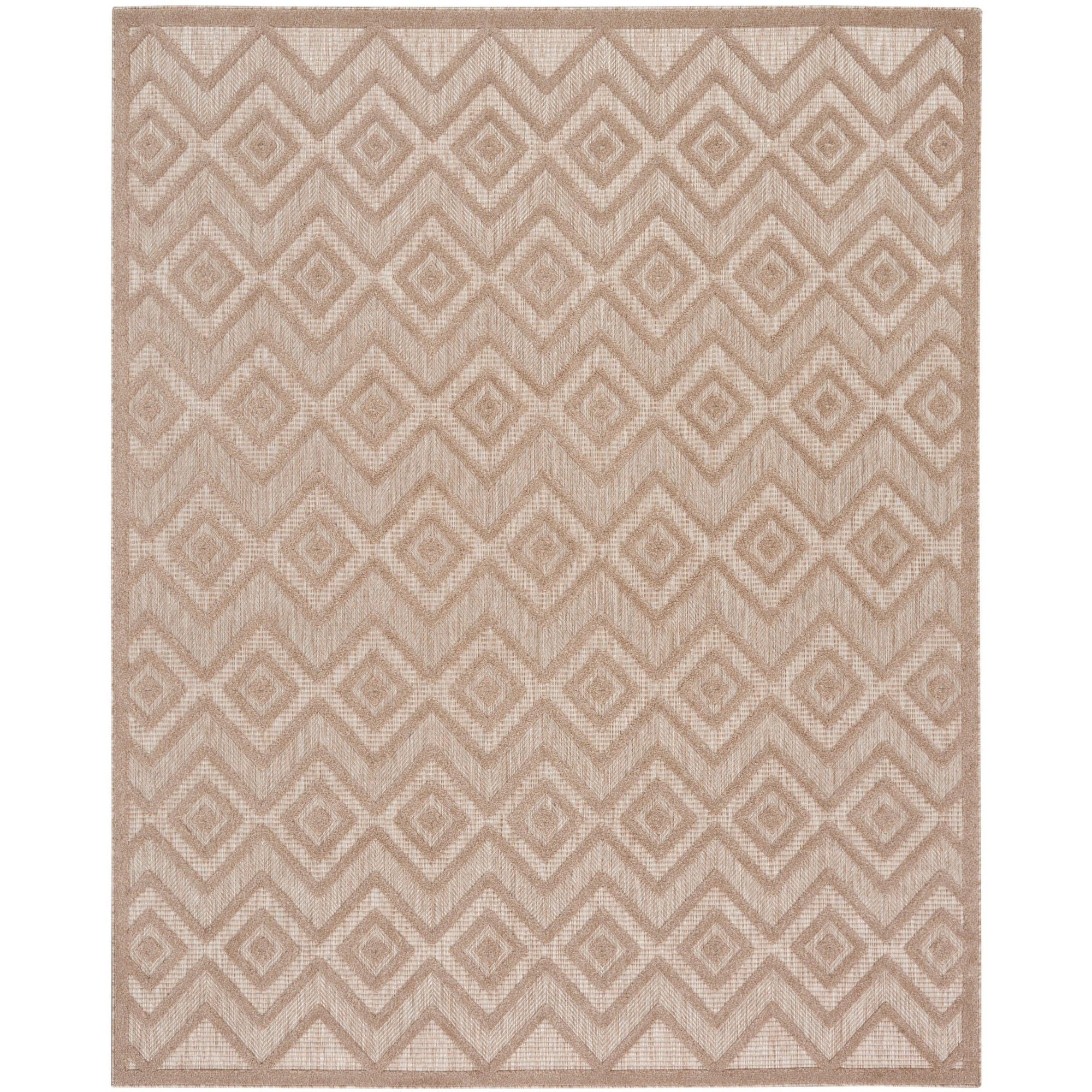 Nourison Versatile 8' x 10' Natural Beige Indoor Outdoor Rug