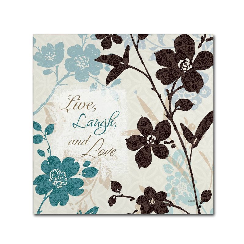 14&#34; x 14&#34; Botanical Touch Quote II by Lisa Audit - Trademark Fine Art, 1 of 5
