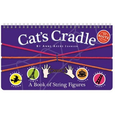 Klutz Cat's Cradle Activity Kit, Includes String and Step-by-Step Instructions, Ages 6 and Up
