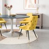 Zuo Piccolo Dining Chair (Set of 2) Yellow - 2 of 4