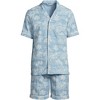 Lands' End Men's Short Sleeve Essential Pajama Set - 3 of 4