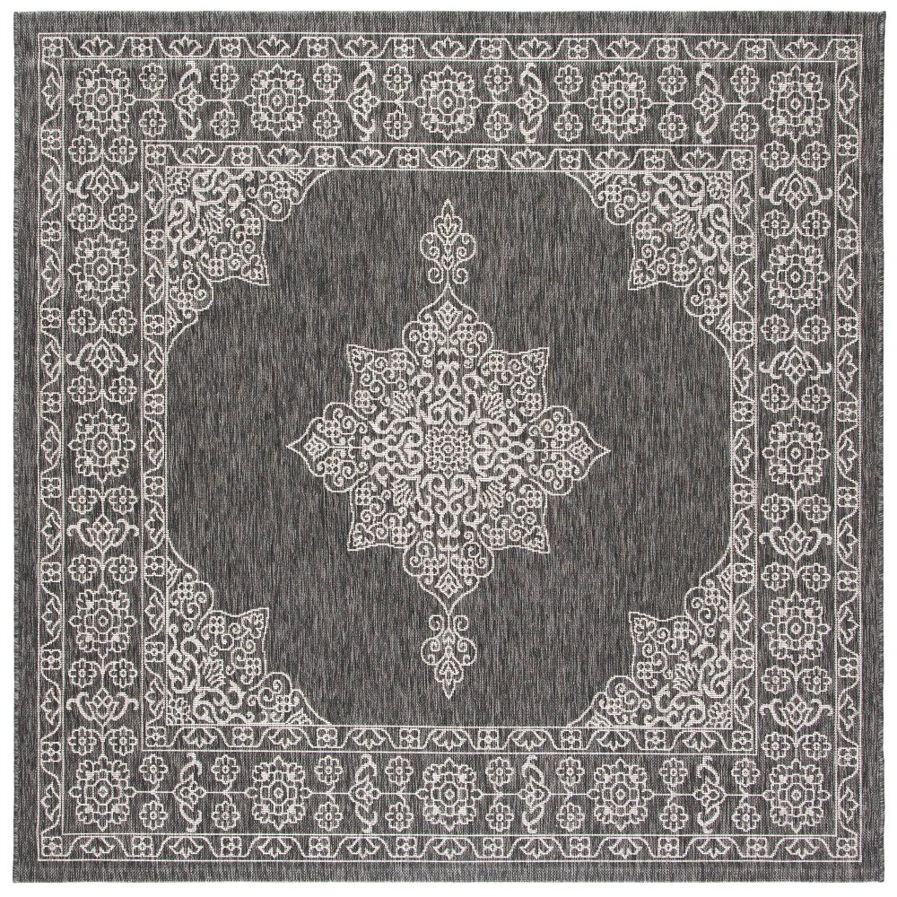  Cleora Outdoor Rug Black/Ivory