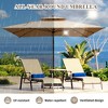Kumasinova 360° Rotation Offset Patio Umbrella,Outdoor Umbrella with Hydraulic Lift,Beach Umbrella with Adjustable Tilt,Outdoor Umbrellas for Patio - 4 of 4