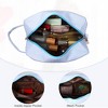 Unique Bargains Travel Personalized Make Up Bag Blue 1 Pc - 2 of 4