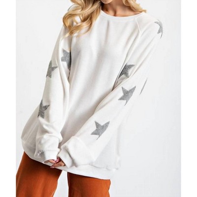 Women's Sarah Star Sweatshirt - Easel