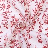 INSPIRE CHIC Women's Floral Printed 100% Cotton Lace Trim Square Scarves 1Pc - 4 of 4
