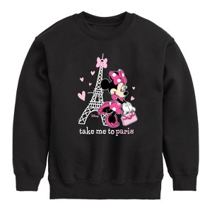 Boys' - Disney - Mickey & Friends Graphic Long Sleeve Fleece Sweatshirt - 1 of 4